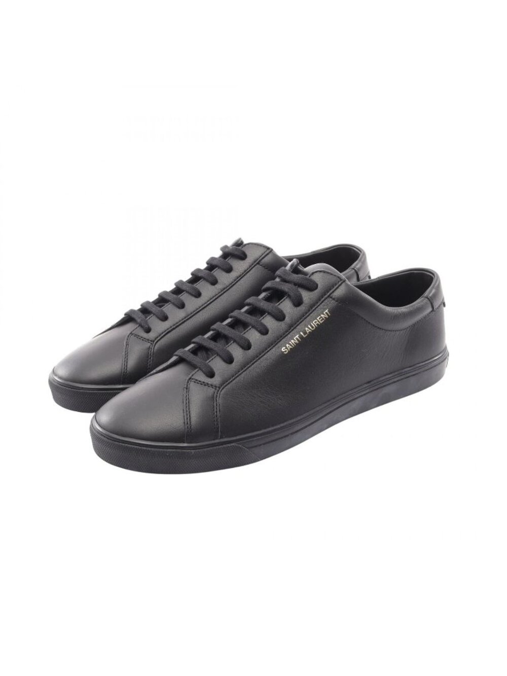Saint Laurent Paris Sneakers Andy Black Leather